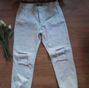 🌿🌻 Blue Rainbow women's white jeans size M ( 8) 🌿🌻